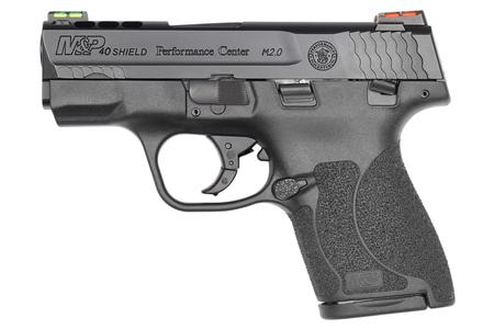 SMITH AND WESSON MP40 Shield M2.0 Performance Center Ported 40SW with HI-VIZ Fiber Optic Sights