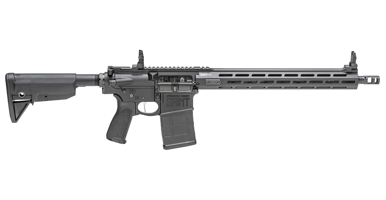 SPRINGFIELD SAINT VICTOR 308 WIN 16 ` RIFLE BLACK