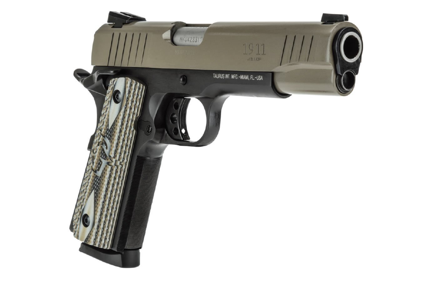 TAURUS PT-1911 45 ACP CERAKOTE SAND PISTOL