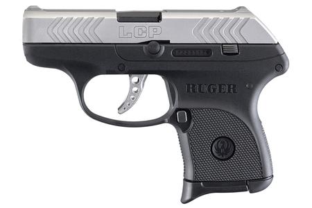 RUGER LCP 380 ACP SS SLIDE BLK FRAME 2.75 IN BBL
