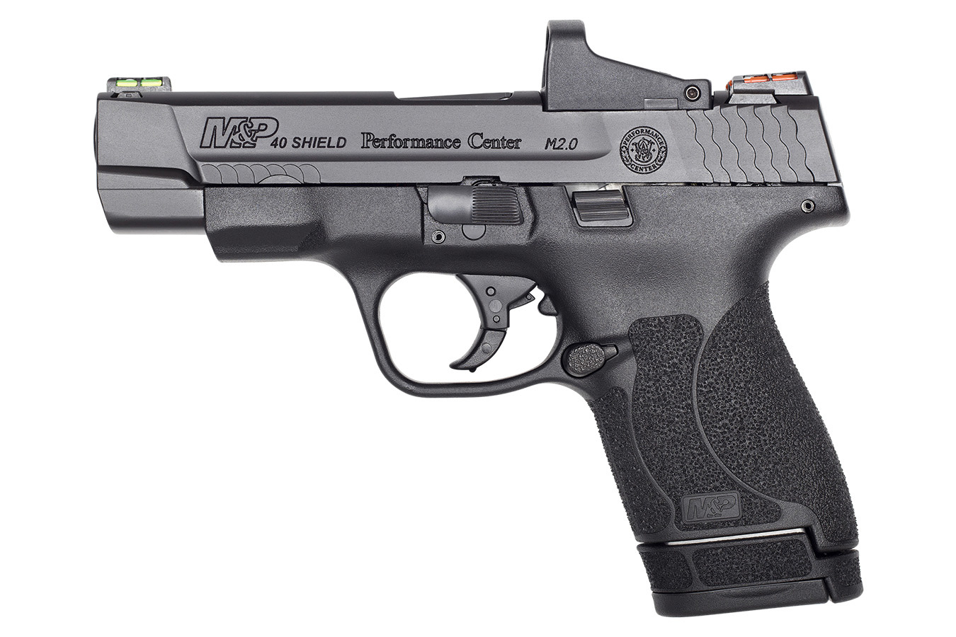 Smith & Wesson M&P40 Shield M2.0 Performance Center 40 S&W Optics Ready with 4-Inch Barrel and Red