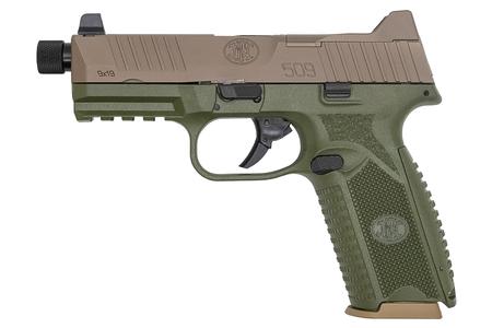 FNH FN 509 Tactical 9mm FDE/ODG Striker-Fired Optics Ready Pistol