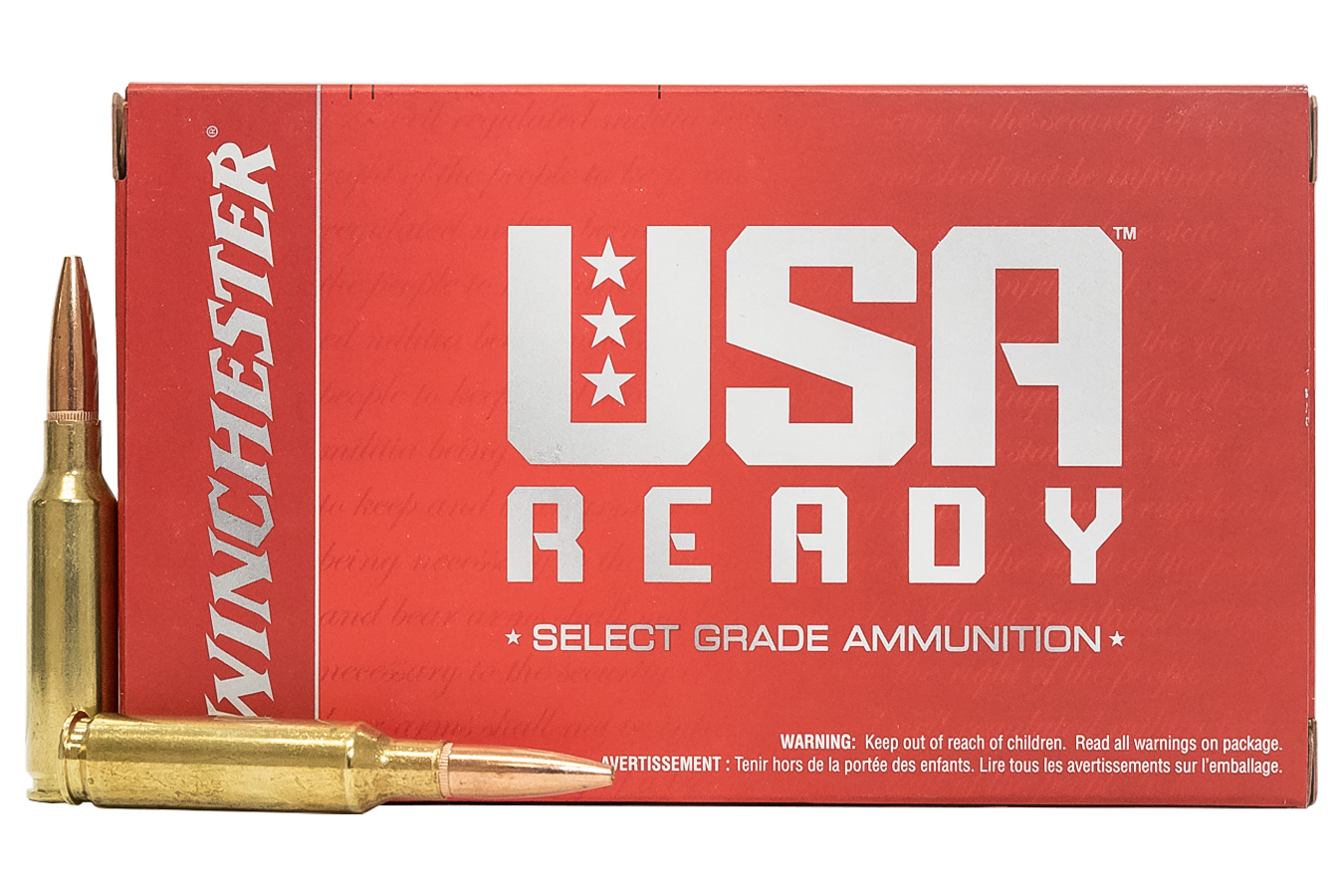 WINCHESTER AMMO 6.5 CREEDMOOR 125 GR OT USA READY