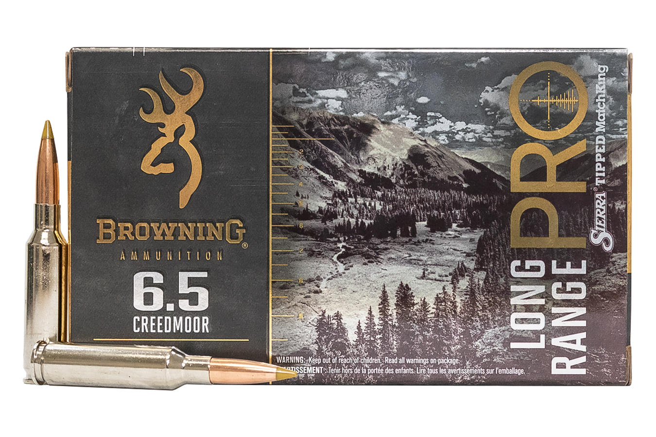 BROWNING AMMUNITION 6.5 CREEDMOOR 130 GR MATCH RIFLE