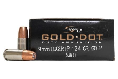 9MM +P 124 GR GDHP