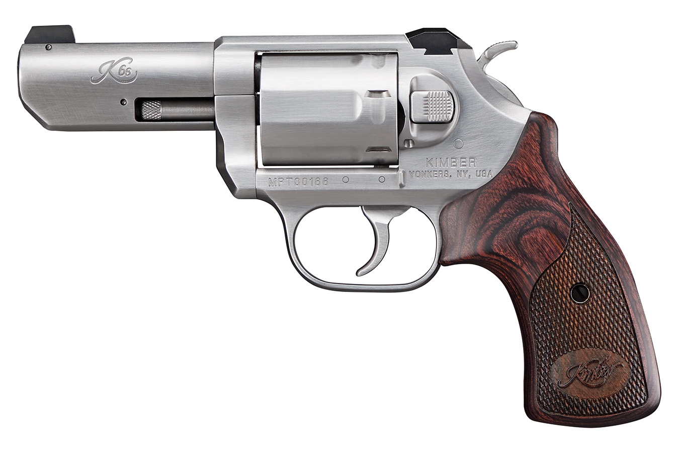 No. 9 Best Selling: KIMBER K6S 357 MAG DASA 3IN BRUSHED SS W/ WALNUT GRIP