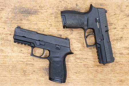 SIG SAUER P320 Compact 40SW Police Trade-in Pistols (Good Condition)
