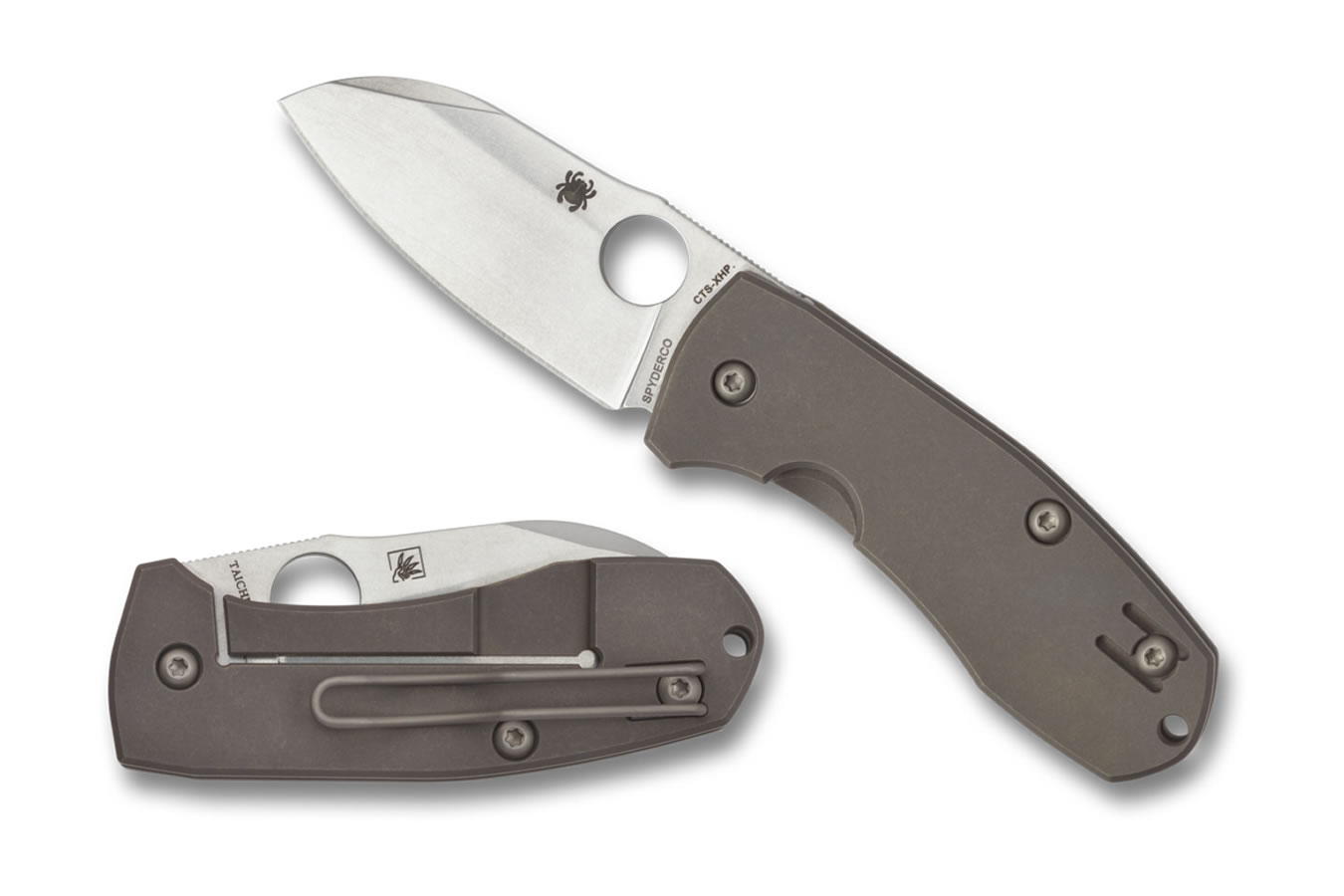 Spyderco Techno 2 TI Folding Knife