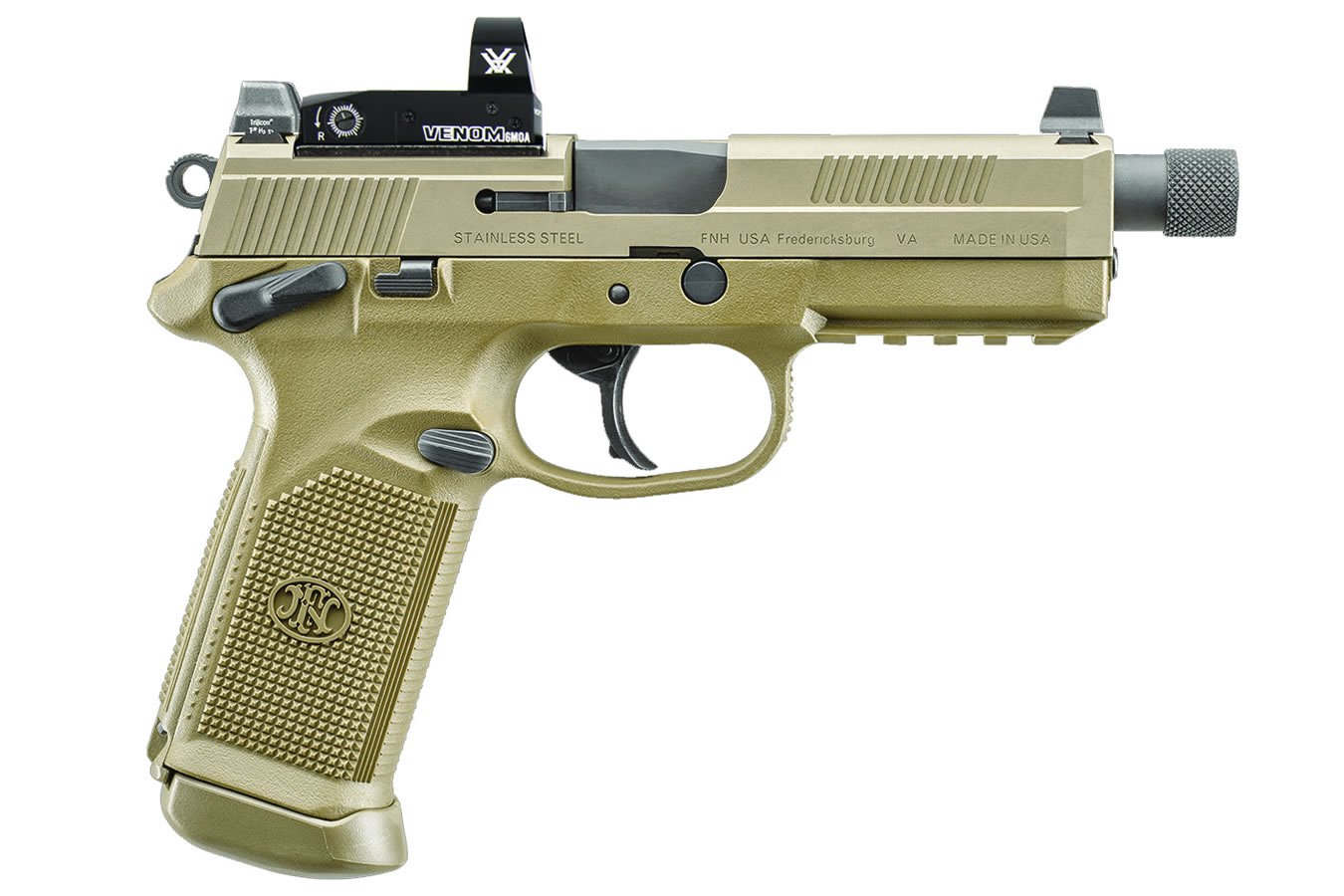 FNH FNX-45 TACTICAL .45ACP FLAT DARK EARTH