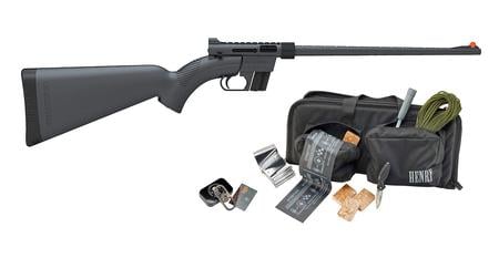 US SURVIVAL AR-7 BLACK HEIRLOOM RIFLE KIT W/SURVIVAL GEAR AND BAG