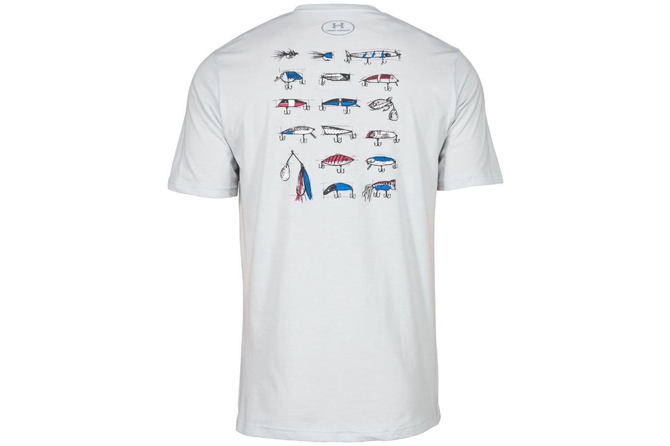 under armour fishing lure shirt