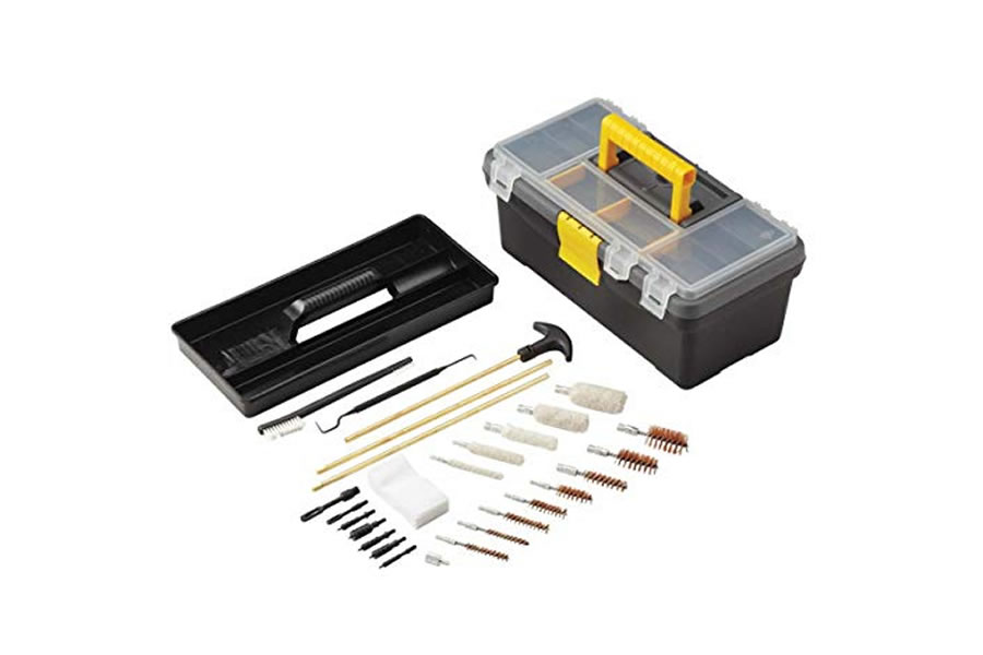 Outers Gun Care 28Piece Universal Toolbox Gun Care Kit Vance Outdoors