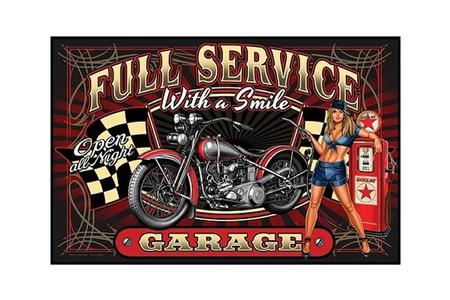 FULL SERVICE MOTORCYCLE DOORMAT 18X30