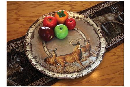 17 INCH DEER PLATTER