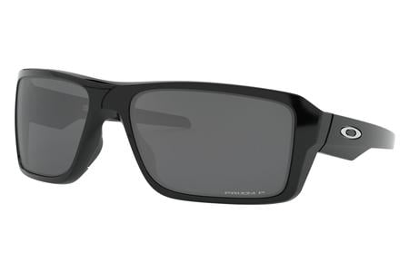 DOUBLE EDGE WITH POLISHED BLACK FRAME AND PRIZM BLACK POLARIZED LENSES