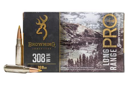 BROWNING AMMUNITION 308 WIN 168 gr Sierra Tipped MatchKing Long Range Pro 20/Box