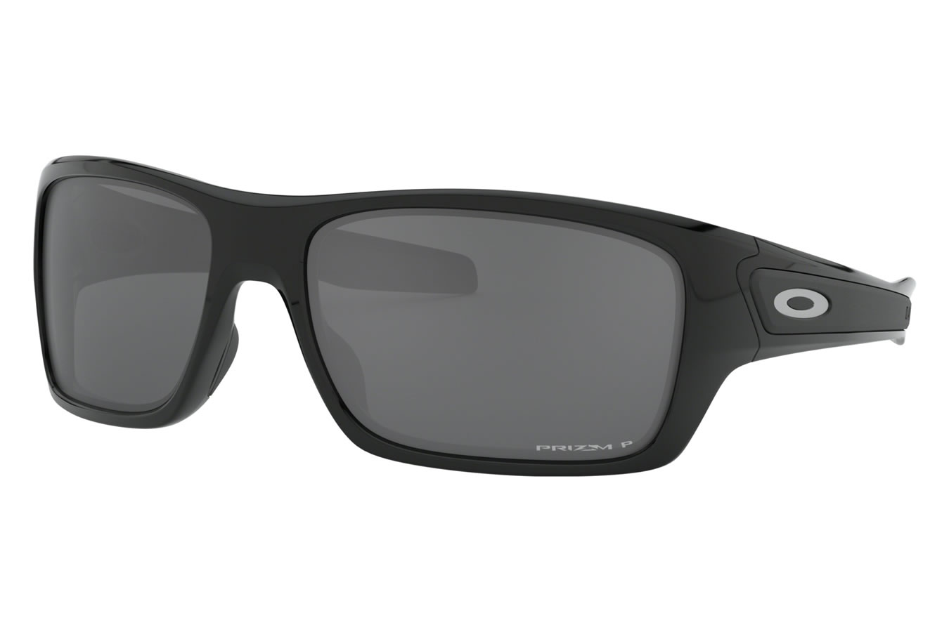 OAKLEY TURBINE WITH POLISHED BLACK FRAME AND PRIZM BLACK POLARIZED LENSES