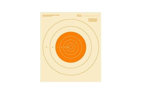 25YD SLOW FIRE PISTOL TARGET