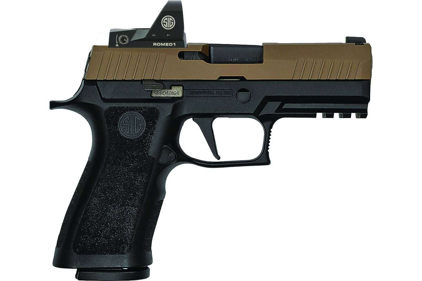 Sig Sauer P320 XCarry 9mm in Coyote Tan with Romeo1 Optic Vance Outdoors