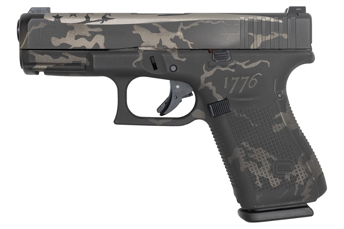 GLOCK 19 GEN5 1776 BLK/GRY CAMO