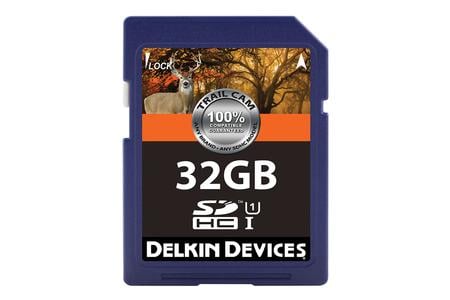 DELKIN DEVICES INC 32GB Trail Cam SD Card SDHC Class 10