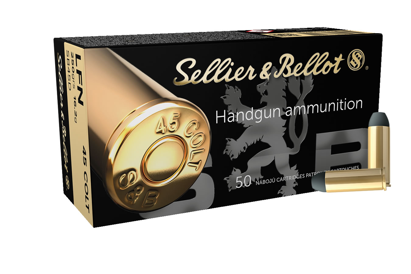 SELLIER AND BELLOT 45 LONG COLT 250 GR LFN