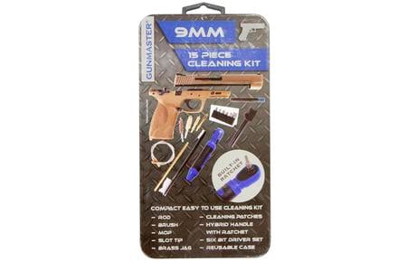 GUNMASTER SLIM LINE 15 PIECE  9MM CLEANING KIT