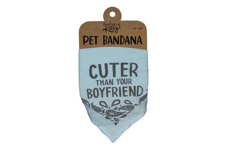 SMALL PET BANDANNA- CUTER THAN YOUR BOYFRIEND