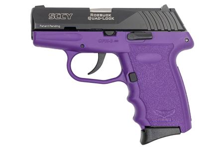 SCCY CPX-3 380 ACP Pistol with Purple Frame and Black Slide