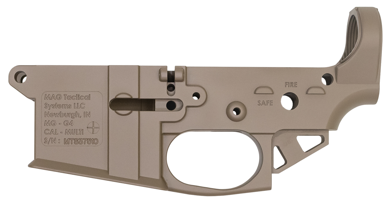 MAG TACTICAL SYSTEMS MGG4 FDE AR-15 ULTRA LIGHTWEIGHT STRIPPED LOWER