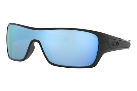OAKLEY Turbine Rotor with Polished Black Frame and Prizm Deep Water Polarized Lenses