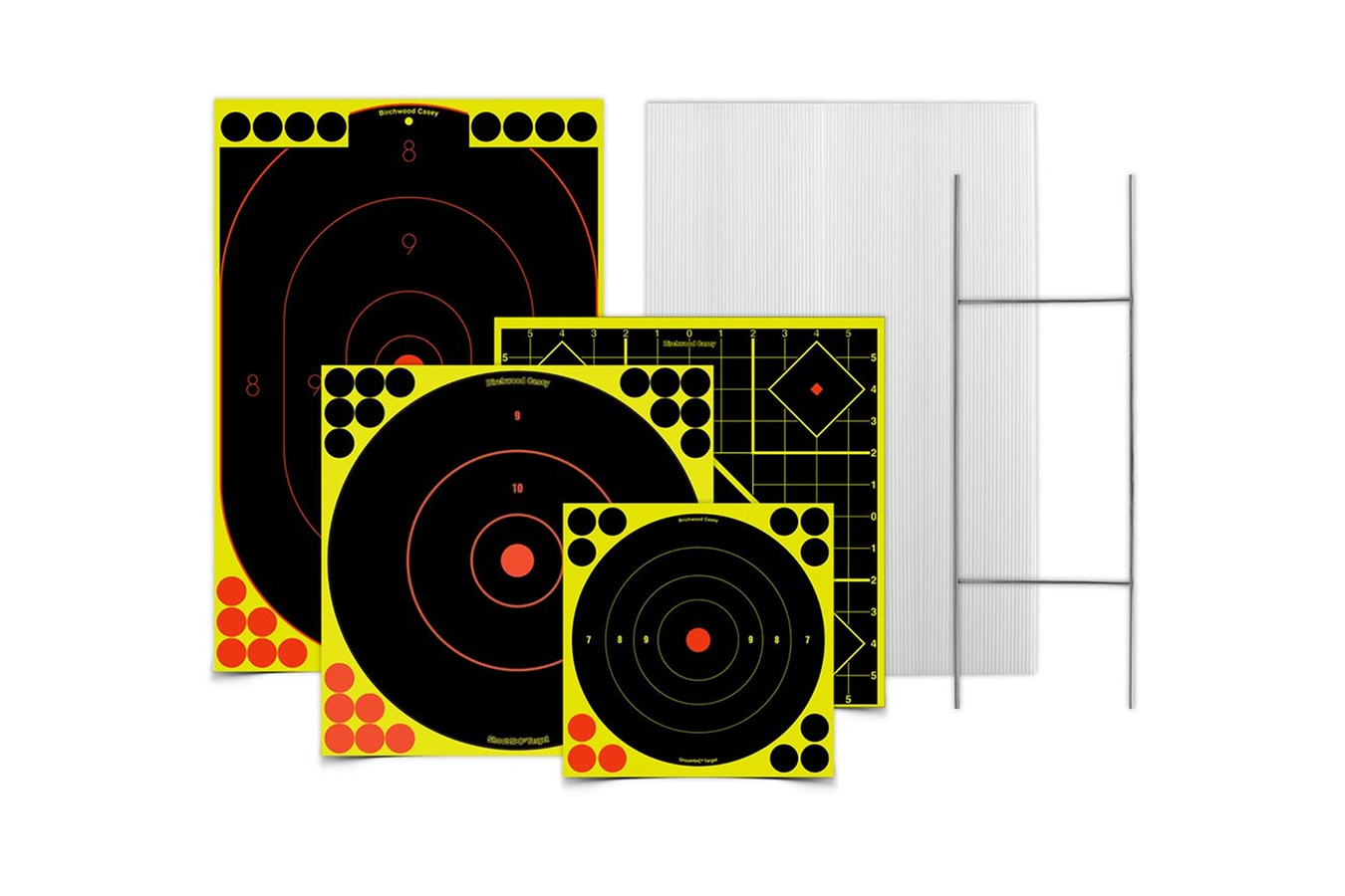 BIRCHWOOD CASEY SHARPSHOOTER STAND AND RANGE TARGET KIT