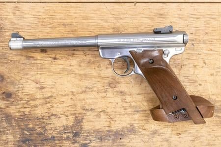 RUGER Mark II Target 22LR Used Pistol (Mfg. Date: 1985)