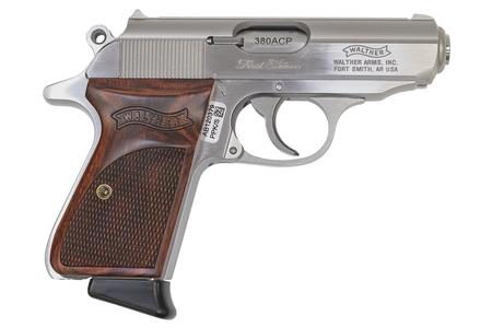WALTHER PPK/S 380 ACP Stainless Carry Conceal TALO Exclusive with Wood Grips