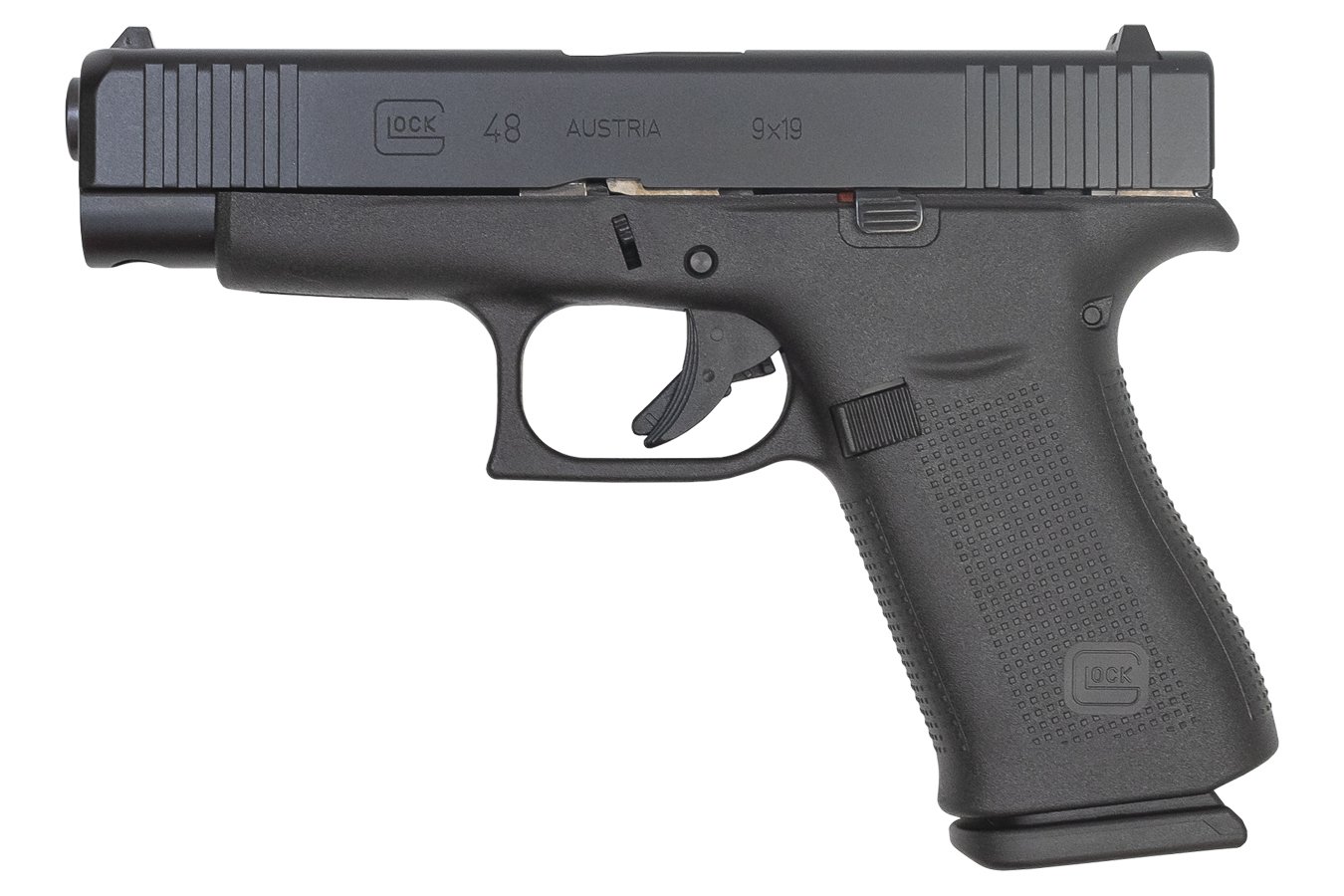 GLOCK 48 SINGLE STACK 9MM BLK NITRIDE SLIDE