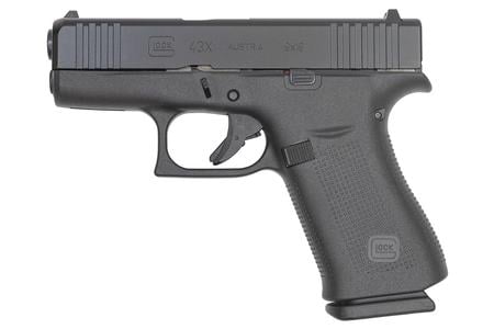 GLOCK 43X 9mm 10-Round Pistol with Black Nitride Slide