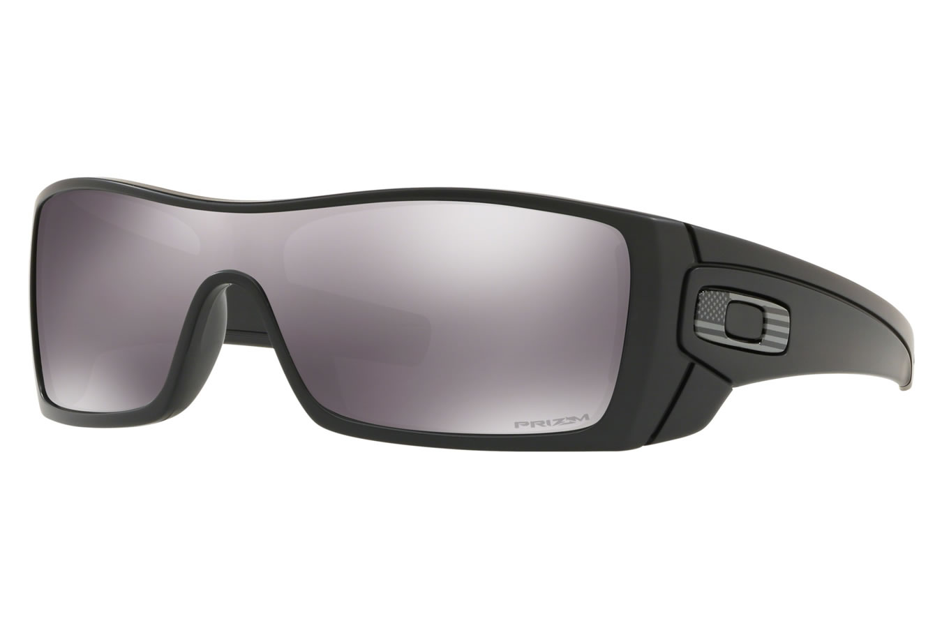 OAKLEY BATWOLF WITH MATTE BLACK FLAG FRAME AND BLACK LENSES