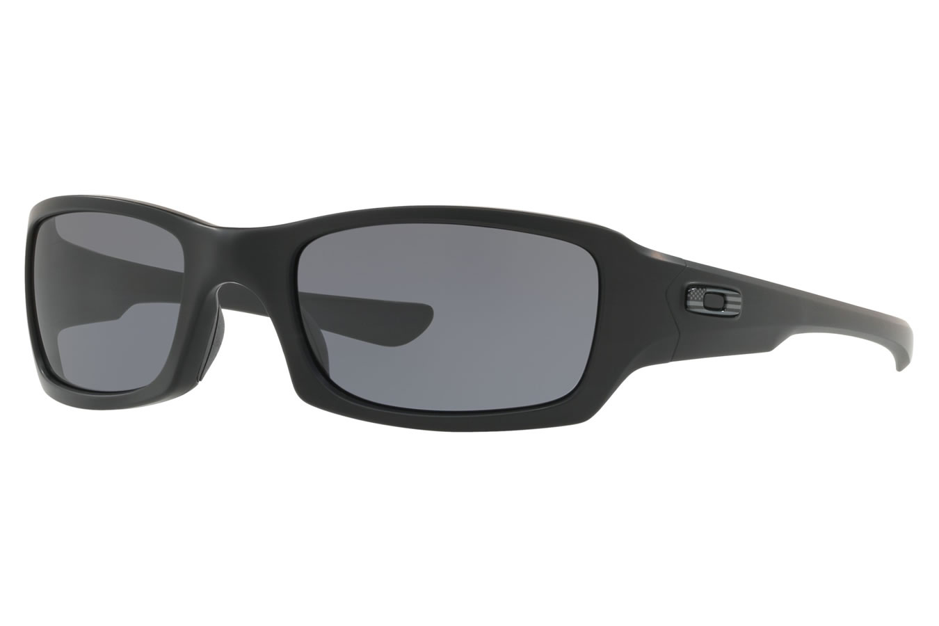 FIVES SQUARED BLACK FLAG COLLECTION WITH MATTE BLACK FRAME AND WARM GRAY LENSES