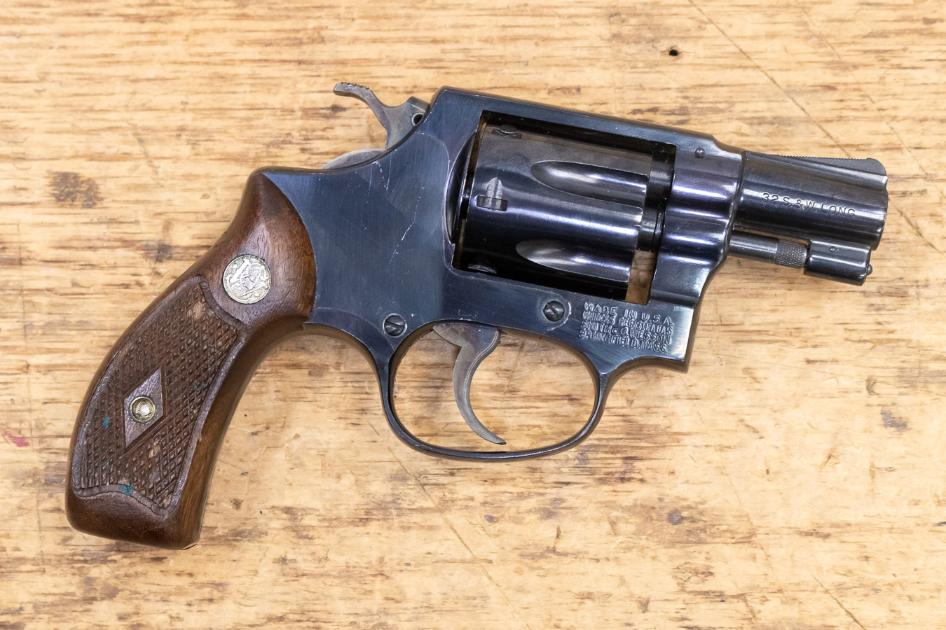 SMITH AND WESSON MODEL 30 .32 SW USED