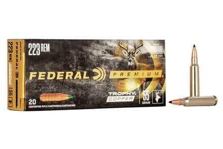 223 REM 55 GR TROPHY COPPER