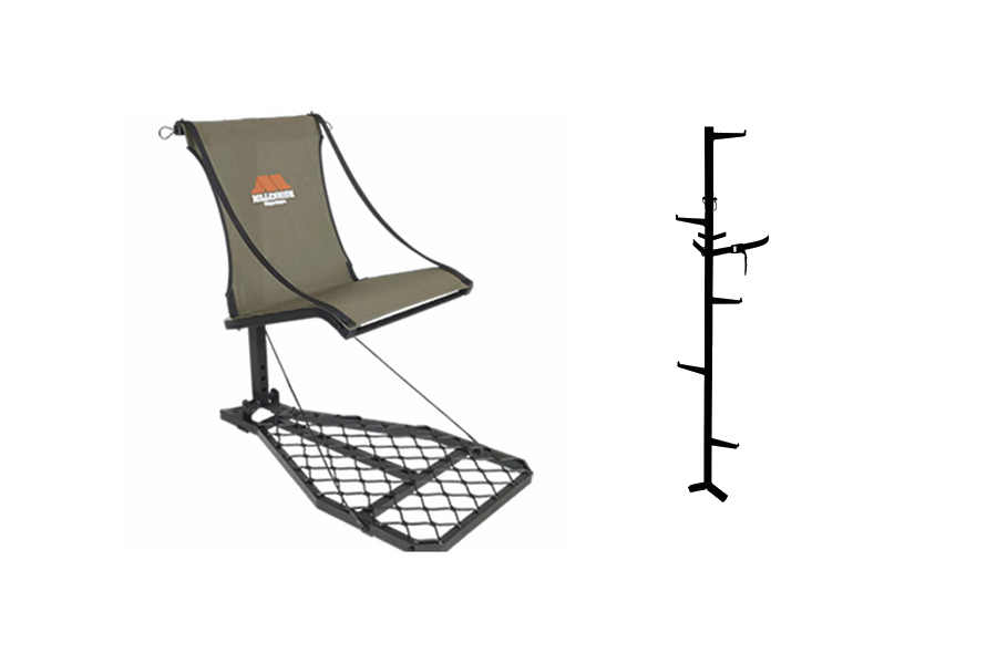 Vance Outdoors Millennium Ultralight HangOn Treestand with 20` Stick