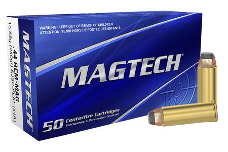 MAGTECH 44 Rem Mag 240 gr Jacketed Soft Point- Flat 50/Box