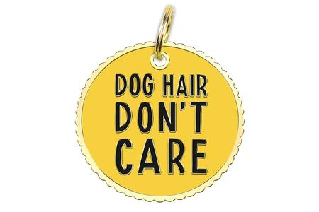 DOG HAIR DOG COLLAR CHARM