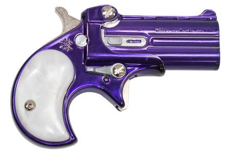 COBRA ENTERPRISE INC 22 WMR Classic Derringer with Imperial Purple Finish and Pearl Grips