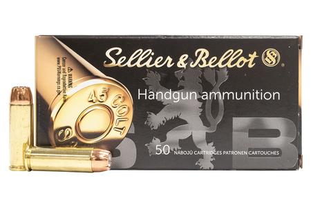 SELLIER AND BELLOT 45 Long Colt 230 gr Jacketed Hollow Point 50/Box