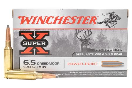 WINCHESTER AMMO 6.5 Creedmoor 129 gr Power Point 20/Box