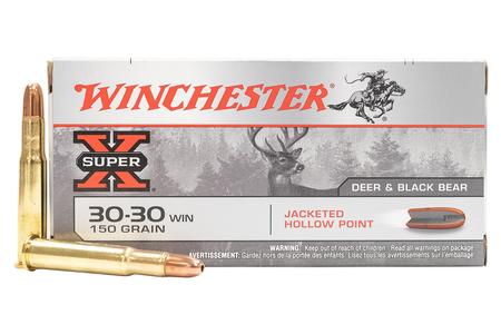Winchester 30-30 Win 150 gr JHP Super X 20/Box