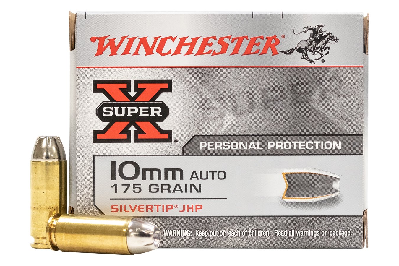 WINCHESTER AMMO 10MM 175 GR SILVERTIP HP SUPER-X