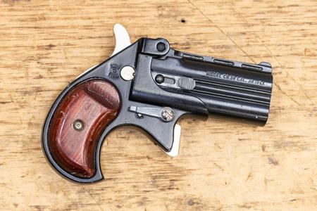 COBRA ENTERPRISE INC CB38 38 Special Used Trade-in Derringer with Black Frame and Wood Grips
