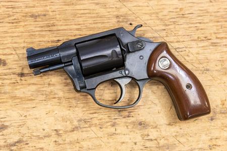 CHARTER ARMS Off Duty 38 Special 5-Shot Used Trade-in Revolver Black Finish with Wood Grips